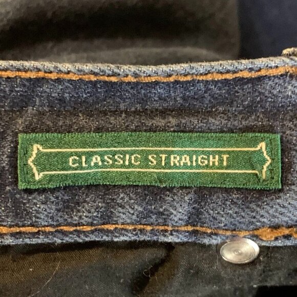 Lauren Jeans Premium Women's‎ Classic Straight Mid Rise Stretch Jeans Size 8 - Picture 10 of 13